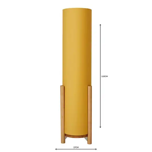 Elements Bjorn Ochre Floor Lamp 7 Elements Bjorn Ochre Floor Lamp - Image 5