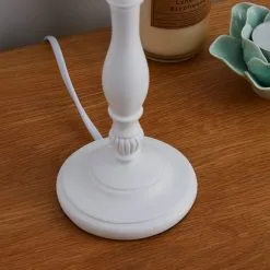 Dunelm Tofty Mini Ivory Table Lamp -Wall Lights Shop 1000093314 alt02