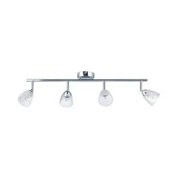 Dunelm Balston 4 Light Glass Spotlight Bar -Wall Lights Shop 1000119784 alt05