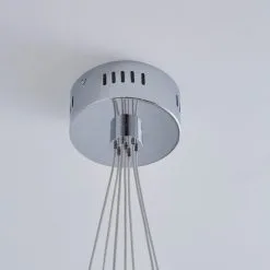 Dunelm Elmira 7 Light Bubble Glass Cluster Ceiling Fitting -Wall Lights Shop 1000119872 alt02