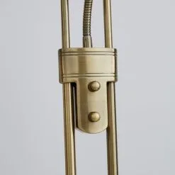 Dunelm Father And Child 2 Arm Antique Brass Floor Lamp -Wall Lights Shop 1000119887 alt02