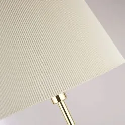 Dunelm Washington Brushed Gold Floor Lamp -Wall Lights Shop 1000119900 alt02