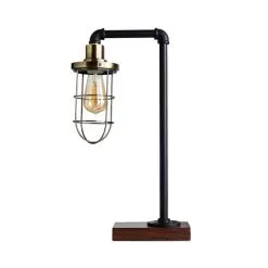Dunelm Milas Pipe Black Industrial Table Lamp 12 Dunelm Milas Pipe Black Industrial Table Lamp -Wall Lights Shop 1000139077 alt04