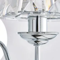 Dunelm Paloma Glass Wall Light -Wall Lights Shop 1000149124 alt02