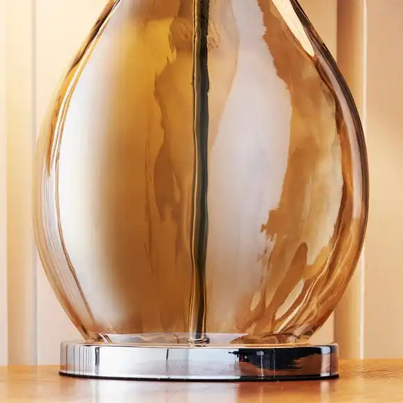 Vogue Lighting Vogue Kew Smoked Table Lamp 4 Vogue Lighting Vogue Kew Smoked Table Lamp - Image 2