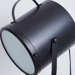 Dunelm Carlton Camera Matt Black Floor Lamp -Wall Lights Shop 1000158527 alt02