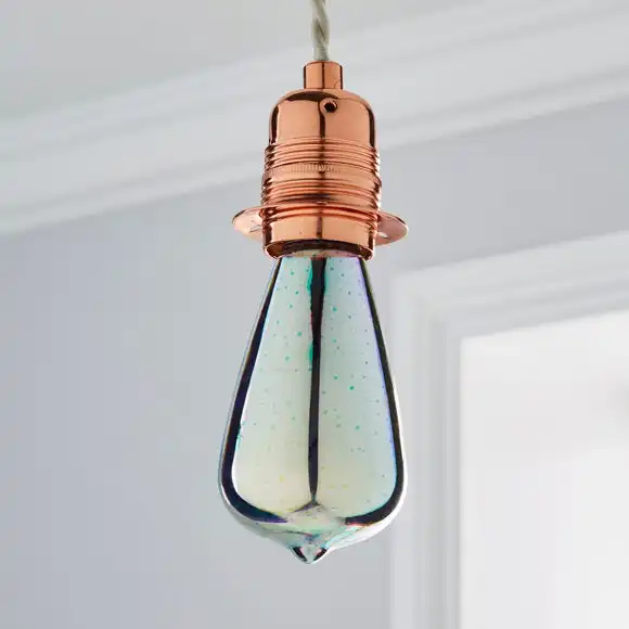 Dunelm 4 Watt ST64 ES LED 3D Effect Bulb 4 Dunelm 4 Watt ST64 ES LED 3D Effect Bulb - Image 2