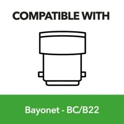 Status 4 Watt ST64 BC LED Spiral Filament Bulb -Wall Lights Shop 1000158634 alt09