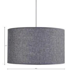 Dunelm Carrie 40cm Drum Shade 9 Dunelm Carrie 40cm Drum Shade -Wall Lights Shop 1000169119 alt07