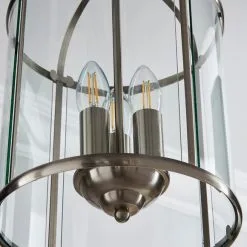 Dunelm Hurricane 3 Light Pendant Ceiling Fitting -Wall Lights Shop 1000169167 alt02