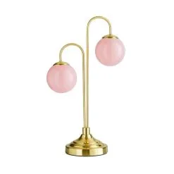 Dunelm Gigi Pink Table Lamp -Wall Lights Shop 1000180641 alt05