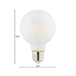 Status Bradford G80 Bulb Frosted -Wall Lights Shop 1000183068 alt07