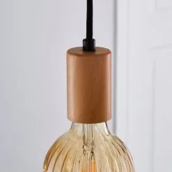 Dunelm Aliya Flex Fitting Wooden -Wall Lights Shop 1000183103 alt02