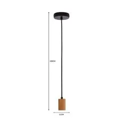 Dunelm Aliya Flex Fitting Wooden -Wall Lights Shop 1000183103 alt07