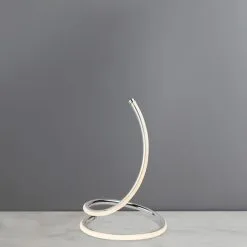 Dunelm Roccaraso Integrated LED Swirl Table Lamp