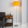 Dunelm Fuller Ochre Floor Lamp -Wall Lights Shop 30623423