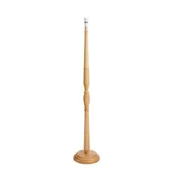 Dunelm Legoli Turned Wood Floor Lamp Base -Wall Lights Shop 30624737 alt05