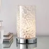 Dunelm Adela Pad Chrome Touch Dimmable Table Lamp -Wall Lights Shop 30647580