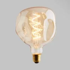Status 5 Watt ES 17cm Spiral Filament Bumpy Bulb