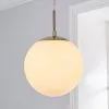 Dunelm Hamptworth 1 Light Pendant Dome Frosted Glass Ceiling Fitting 1 Dunelm Hamptworth 1 Light Pendant Dome Frosted Glass Ceiling Fitting -Wall Lights Shop 30671406