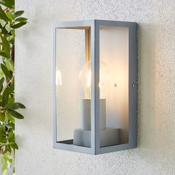 Dunelm London Grey Industrial Outdoor Wall Light 3 Dunelm London Grey Industrial Outdoor Wall Light