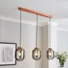 Dunelm Hunter 3 Light Glass Diner Bar Ceiling Fitting -Wall Lights Shop 30681856
