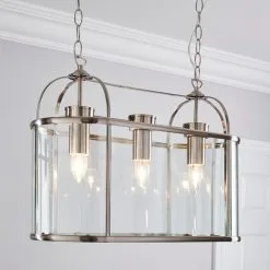 Dunelm Hurricane 3 Light Diner Fitting