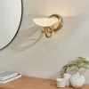 Vogue Lighting Vogue Cagney Wall Light Brass -Wall Lights Shop 30707418
