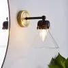 Dunelm Paulson Bathroom Wall Light Antique Brass 1 Dunelm Paulson Bathroom Wall Light Antique Brass -Wall Lights Shop 30713543