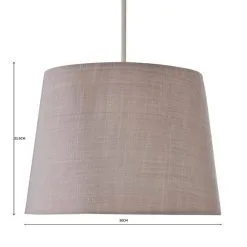 Dunelm Mariah Faux Silk 30cm Slight Tapered Lamp Shade 12 Dunelm Mariah Faux Silk 30cm Slight Tapered Lamp Shade -Wall Lights Shop 30713661 alt07