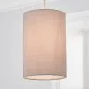 Dunelm Mariah Faux Silk 15cm Cylinder Lamp Shade -Wall Lights Shop 30713667