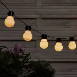 Dunelm 5m 20 LED Festoon Outdoor String Lights