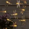Dunelm 2m 20 LED Dragonfly Outdoor String Lights 1 Dunelm 2m 20 LED Dragonfly Outdoor String Lights -Wall Lights Shop 30718666