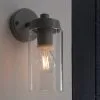 Dunelm Ellison Matt Grey Outdoor Wall Light -Wall Lights Shop 30730432