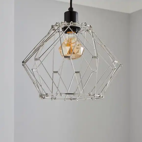 Dunelm Frances Easy Fit Pendant Shade 4 Dunelm Frances Easy Fit Pendant Shade - Image 2