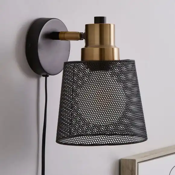 Dunelm Idris Industrial Easy Fit Wall Light 4 Dunelm Idris Industrial Easy Fit Wall Light - Image 2