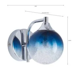 Dunelm Torbay Bathroom Wall Light 13 Dunelm Torbay Bathroom Wall Light -Wall Lights Shop 30730516 alt07