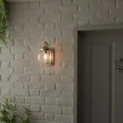 Dunelm Twain Outdoor 14cm Globe Glass Wall Light 10 Dunelm Twain Outdoor 14cm Globe Glass Wall Light -Wall Lights Shop 30730563 alt04