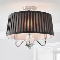 Dorma Genevieve 3 Light Semi Flush Fitting