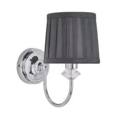 Dorma Genevieve Grey Wall Light -Wall Lights Shop 30730571 alt04
