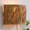 Dunelm Ruolan Raffia Wall Light 1 Dunelm Ruolan Raffia Wall Light -Wall Lights Shop 30730584