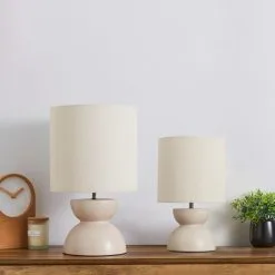 Dunelm Quebec 49cm Table Lamp -Wall Lights Shop 30731153 alt05