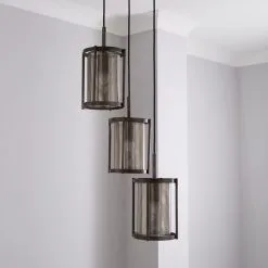 Dunelm Stefan 3 Light Cluster Ceiling Fitting -Wall Lights Shop 30731193 alt01