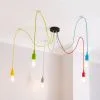 Dunelm Rainbow Flex 5 Light Spider Ceiling Fitting 2 Dunelm Rainbow Flex 5 Light Spider Ceiling Fitting -Wall Lights Shop 30733517