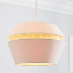 Dunelm Amira Cane Easy Fit Pendant Shade