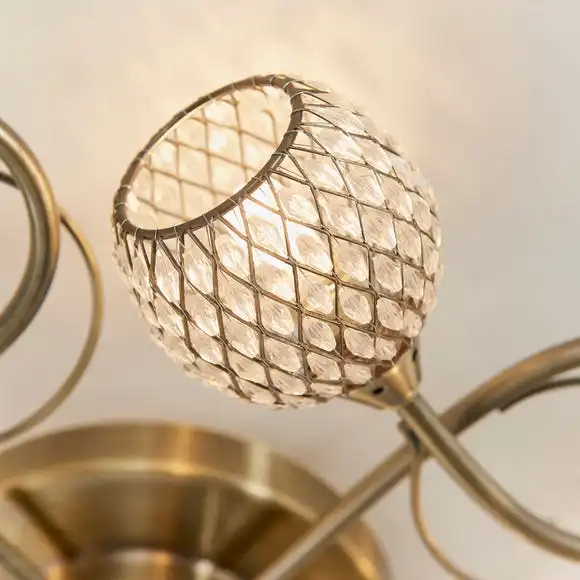 Vogue Lighting Vogue Malden 5 Light Flush Ceiling Fitting 7 Vogue Lighting Vogue Malden 5 Light Flush Ceiling Fitting - Image 5