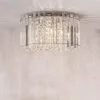 Vogue Lighting Vogue Crystal Blessing 4 Light Flush Ceiling Fitting -Wall Lights Shop 30743026
