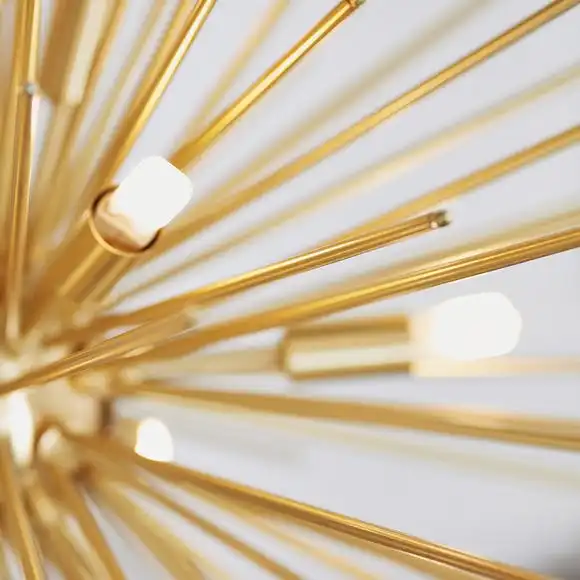 Vogue Lighting Vogue Sapelo 9 Light Sputnik Chandelier 7 Vogue Lighting Vogue Sapelo 9 Light Sputnik Chandelier - Image 5