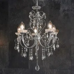 Vogue Lighting Vogue Tabitha 5 Light 51cm Bathroom Chandelier