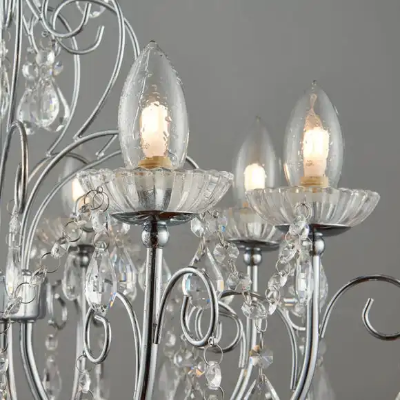 Vogue Lighting Vogue Tabitha 8 Light 69cm Bathroom Chandelier 4 Vogue Lighting Vogue Tabitha 8 Light 69cm Bathroom Chandelier - Image 2